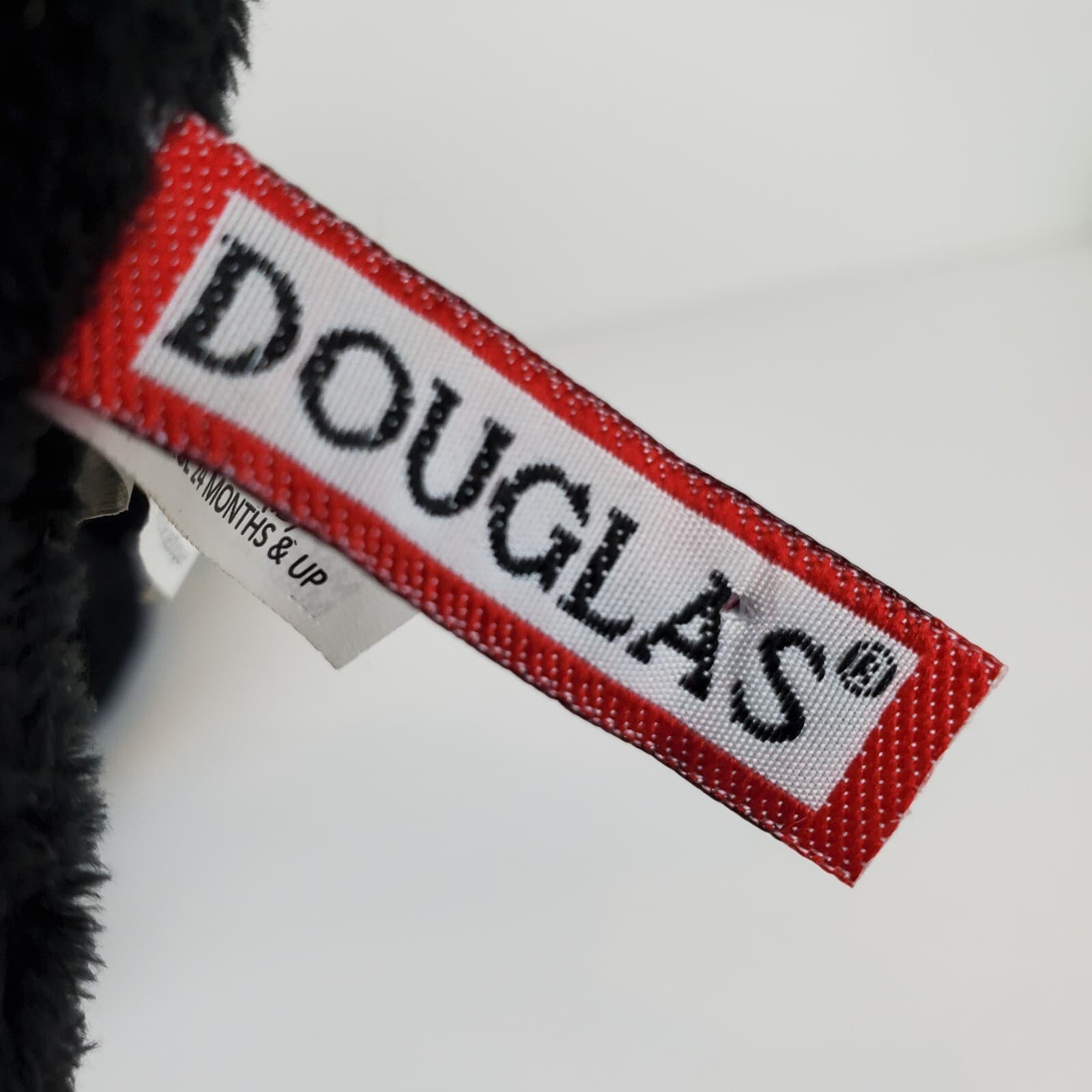 2 Douglas Cuddle Toys Black Labrador Labs Puppy Dogs Stuffed Animals Plush 6” - Thumbnail 4