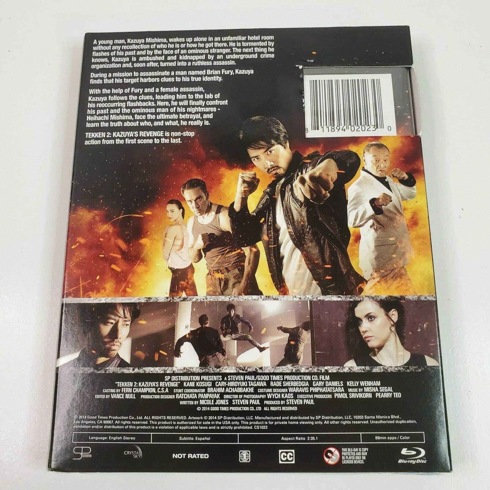 Tekken 2: Kazuya's Revenge (Survival Is No Game) (Blu-ray Disc) w/ dustcover NEW - Thumbnail 2