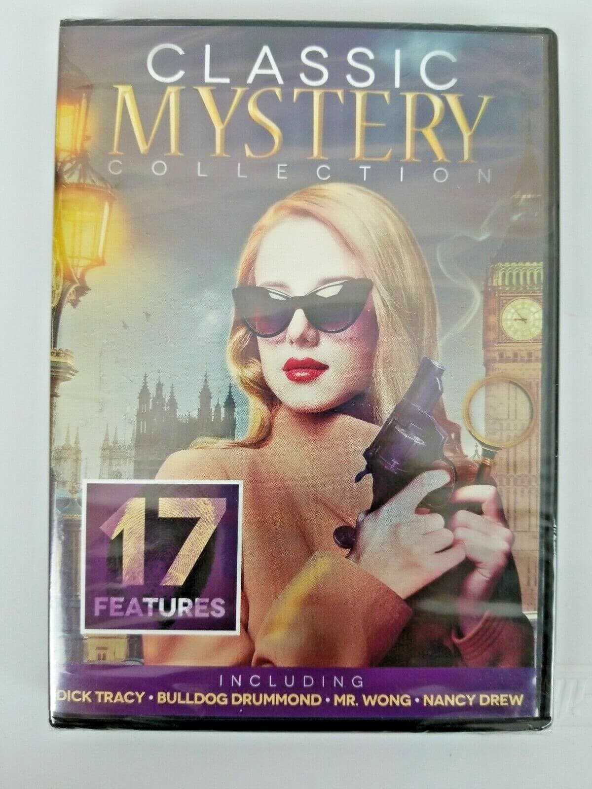 Classic Mystery Collection New DVD 17 Features Dick Tracy Nancy Drew and More