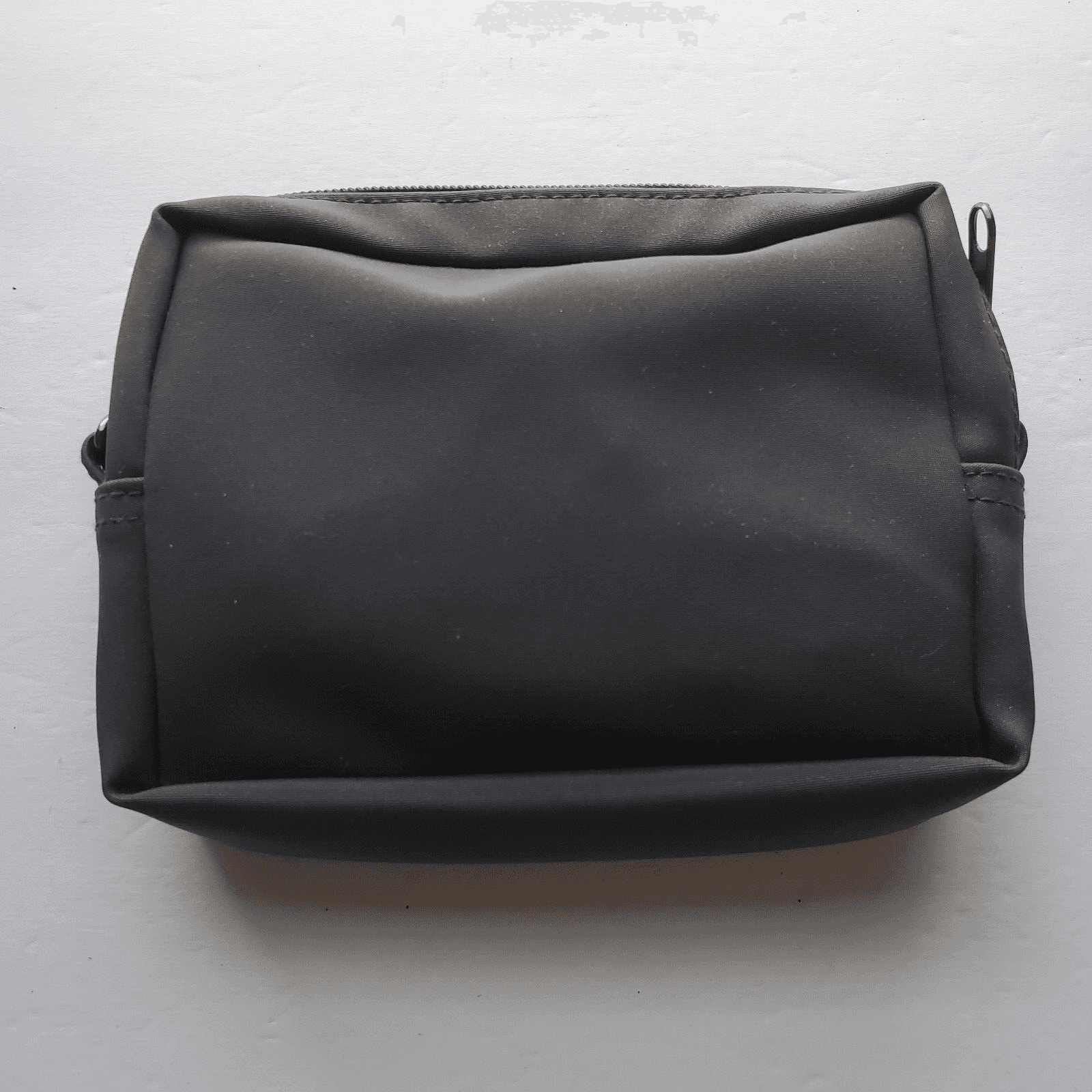 Mary Kay Cosmetics Nylon Cross Body Purse Make up Bag with Mirror Gray 6 x 5 - Thumbnail 2