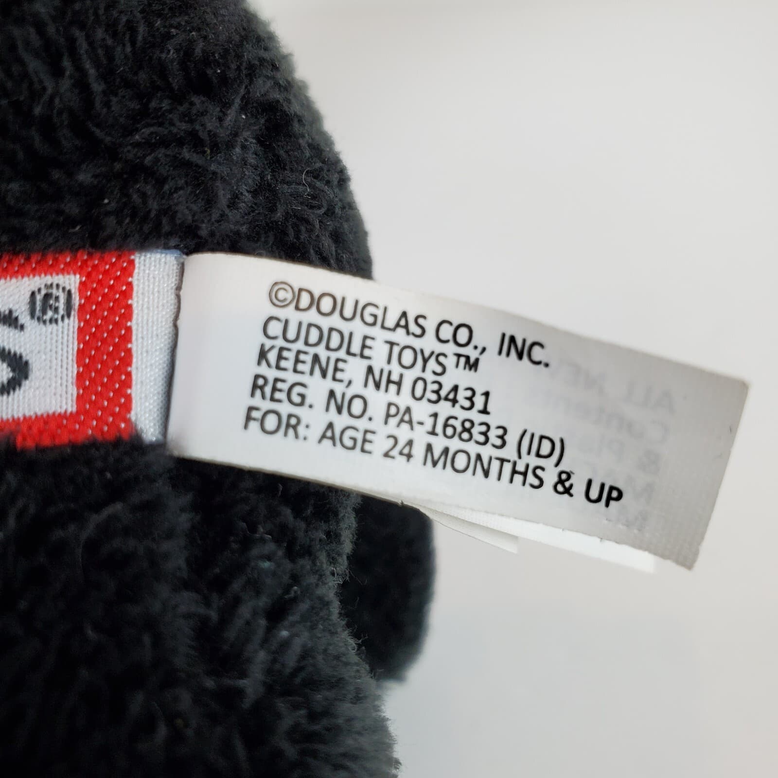 2 Douglas Cuddle Toys Black Labrador Labs Puppy Dogs Stuffed Animals Plush 6” - Thumbnail 5