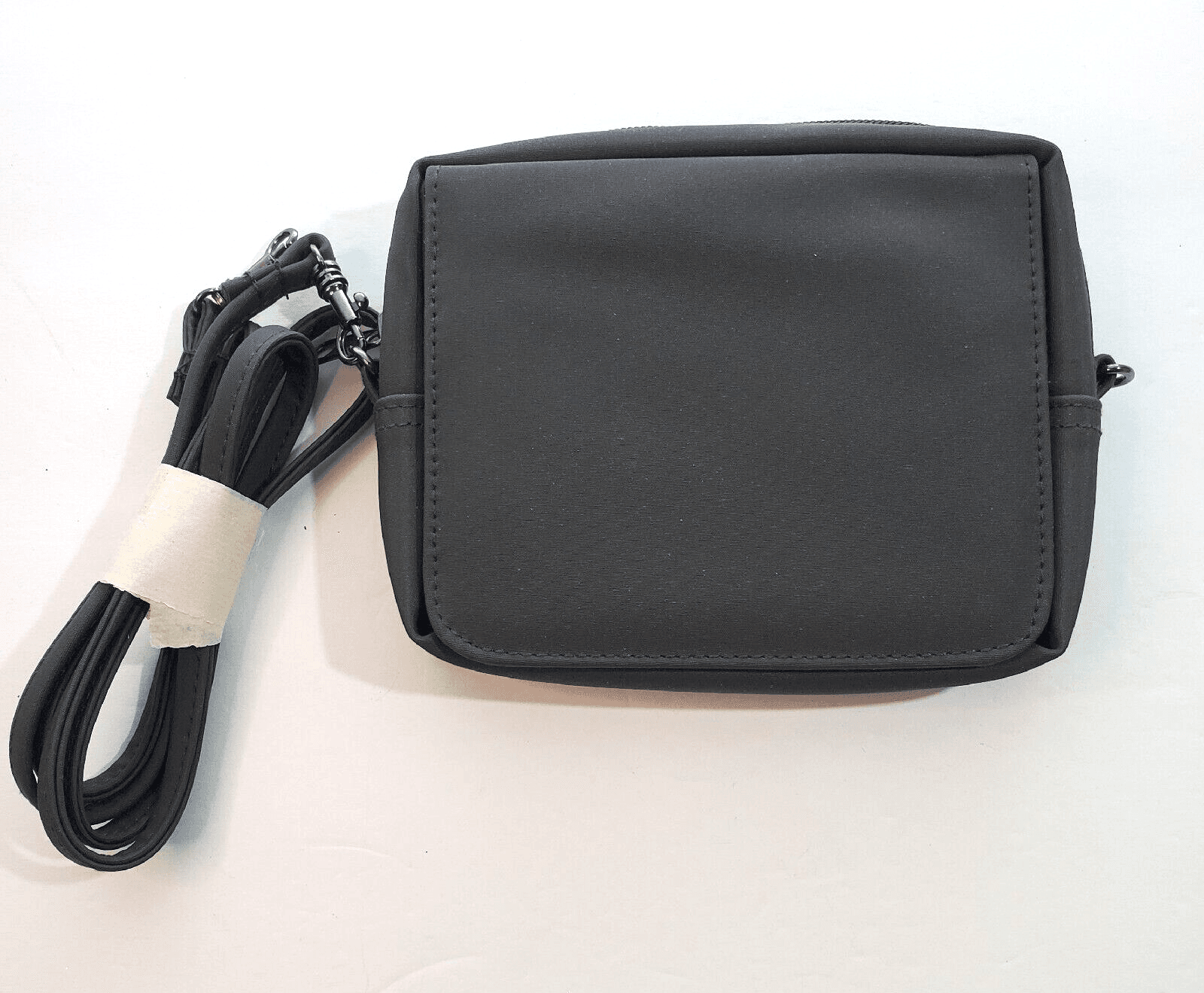 Mary Kay Cosmetics Nylon Cross Body Purse Make up Bag with Mirror Gray 6 x 5