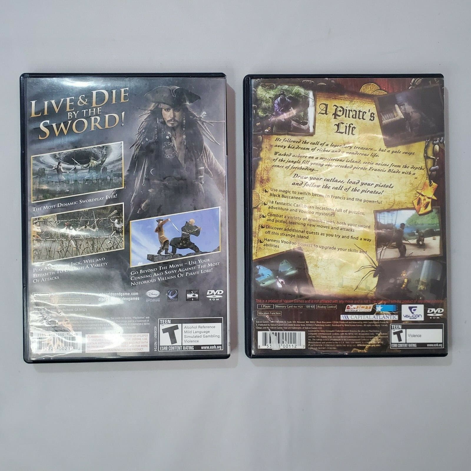 PlayStation 2 Pirates of the Caribbean & Pirates Legend of the Black Buccaneer - Thumbnail 6