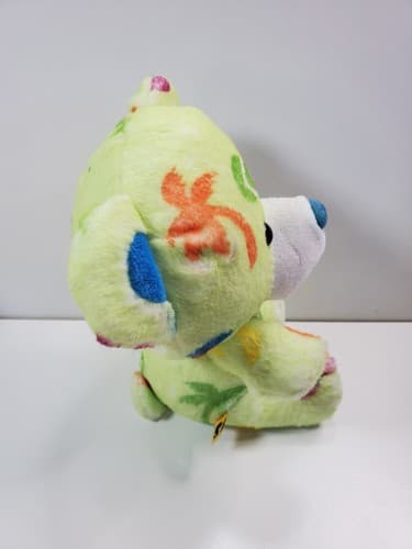 Build A Bear BAB Smallfrys Flip Flop Green Teddy Bear Plush Stuffed Animal 8" - Thumbnail 2