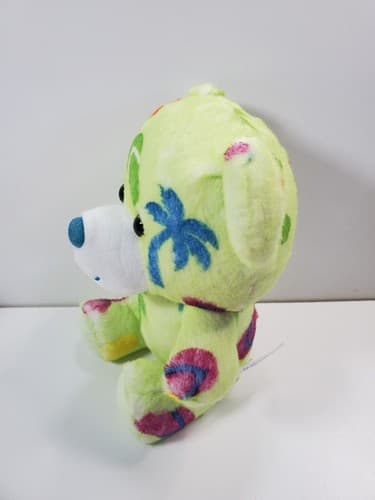 Build A Bear BAB Smallfrys Flip Flop Green Teddy Bear Plush Stuffed Animal 8" - Thumbnail 4