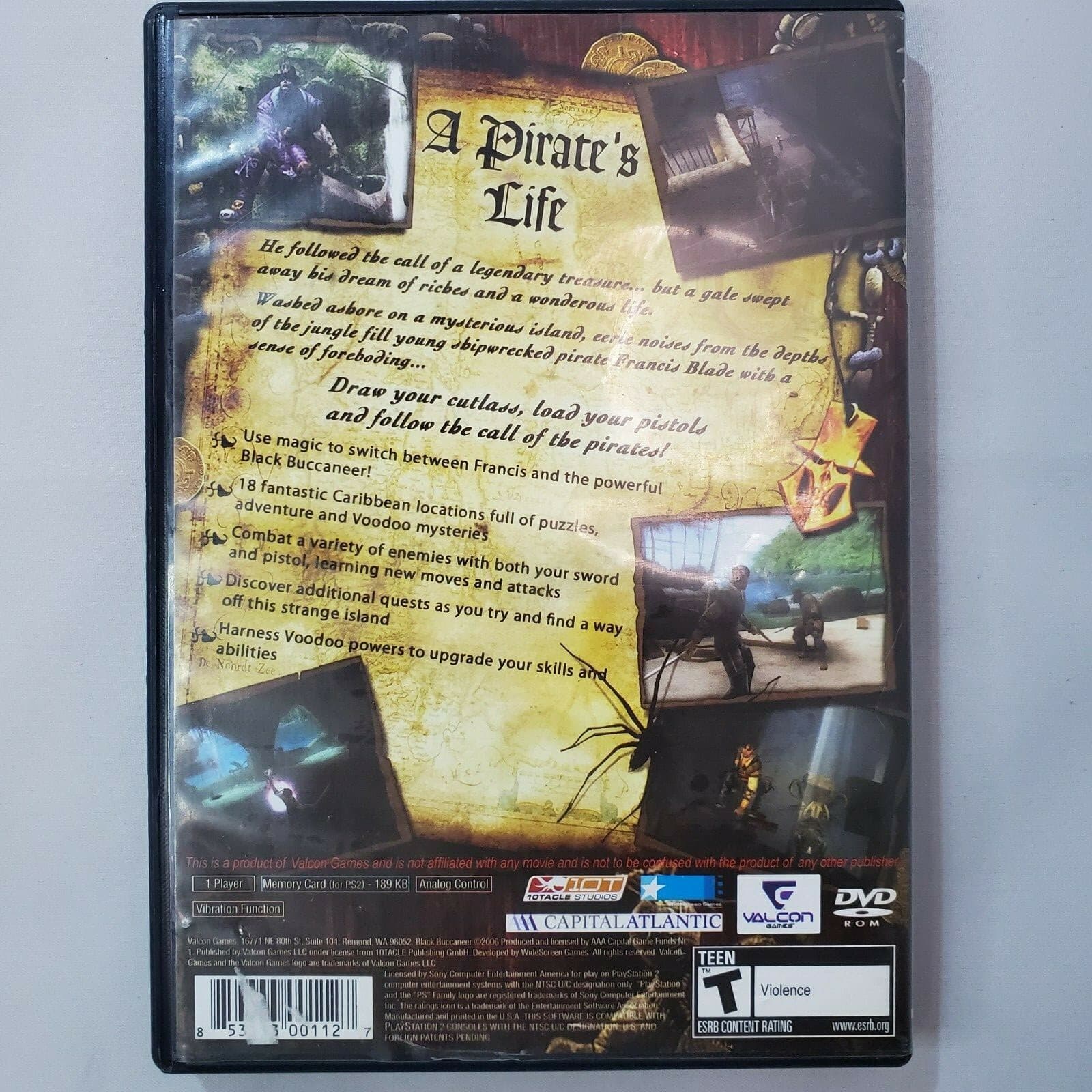 PlayStation 2 Pirates of the Caribbean & Pirates Legend of the Black Buccaneer - Thumbnail 7