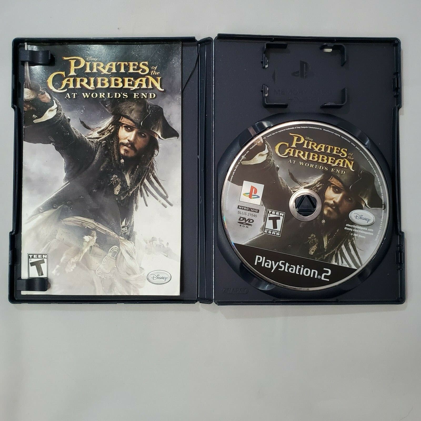 PlayStation 2 Pirates of the Caribbean & Pirates Legend of the Black Buccaneer - Thumbnail 2