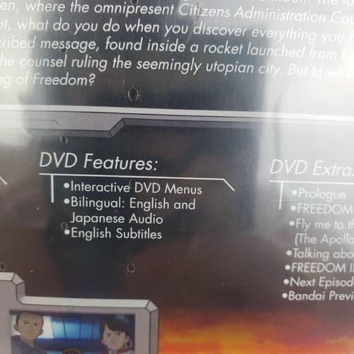 Freedom Volume 1 - Bandai Visual Sunrise - Anime DVD NEW Sealed - Thumbnail 4