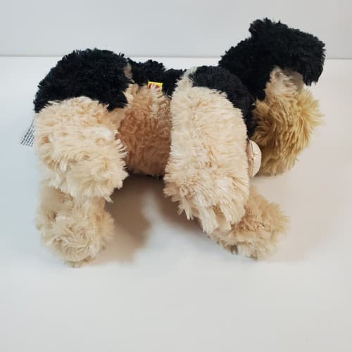 Beemer Plush 8” Dog Purina Tag by Build a Bear Black Cream Plush Stuffed Animal - Thumbnail 7