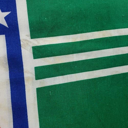 Vtg 1989 Pillowcase Official NFL Football AFC NFC Double-Sided Green 18.5x28.5 - Thumbnail 2