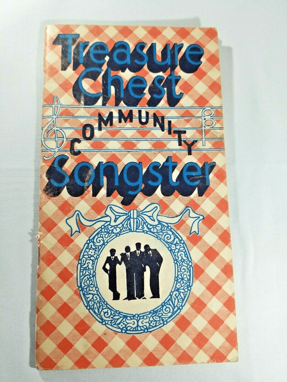 Vintage Treasure Chest Community Songster 1936 Mixed or Male Quartets