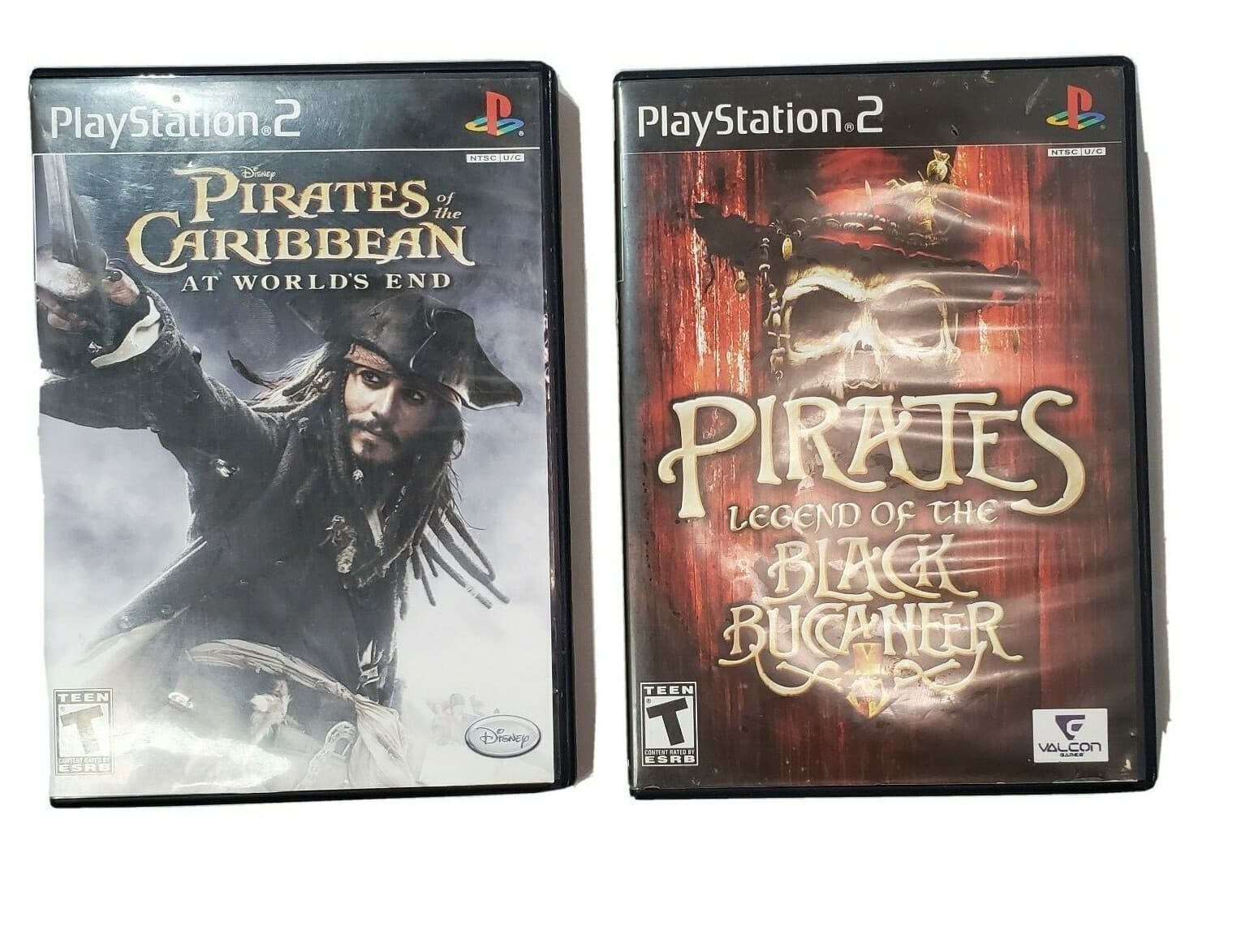 PlayStation 2 Pirates of the Caribbean & Pirates Legend of the Black Buccaneer