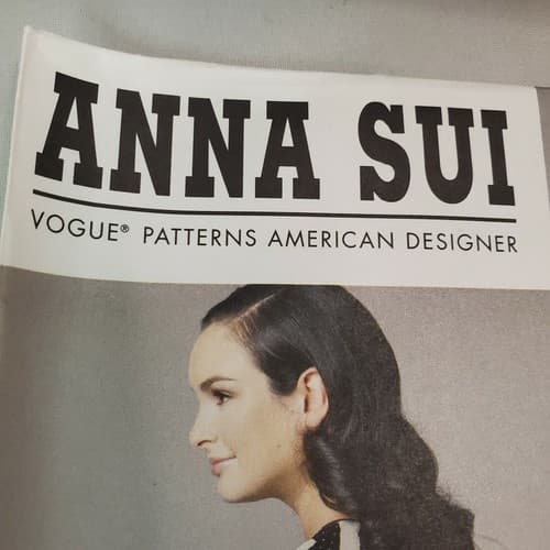 Vogue Sewing Pattern V1217 Anna Sui Misses Dress Slip Uncut E5 14-22 - Thumbnail 2