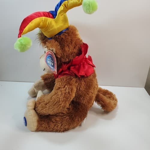 Ringling Bros Jester Monkey 18” Plush Animal Greatest Show on Earth Circus - Thumbnail 5
