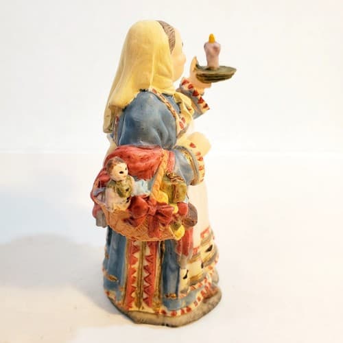 1992 International Santa Claus Collection BABOUSCHKA RUSSIA Christmas Figurine - Thumbnail 2