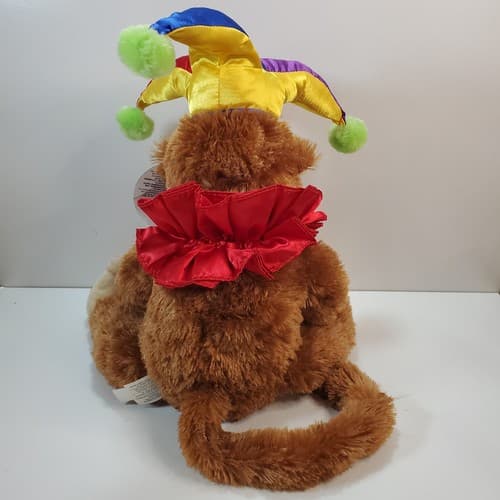 Ringling Bros Jester Monkey 18” Plush Animal Greatest Show on Earth Circus - Thumbnail 6