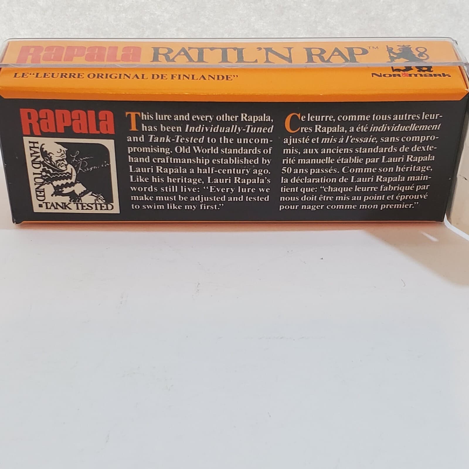Rapala Rattl'n Rap RNR-7 CH 2.75 in Chrome / Black Nor Mark 1/2 oz Fishing Lure - Thumbnail 5