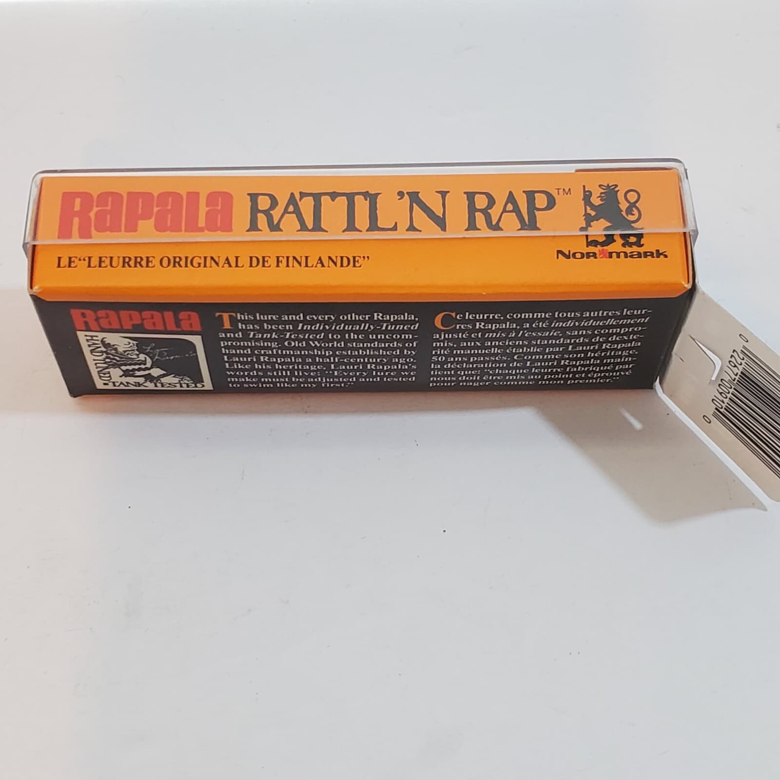 Rapala Rattl'n Rap RNR-7 CH 2.75 in Chrome / Black Nor Mark 1/2 oz Fishing Lure - Thumbnail 4