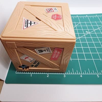 Vintage 1990s Sky Kids Electronic Vibrating & Talking Crate On Off Switch VIDEO - Thumbnail 8