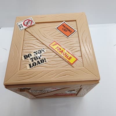 Vintage 1990s Sky Kids Electronic Vibrating & Talking Crate On Off Switch VIDEO - Thumbnail 2