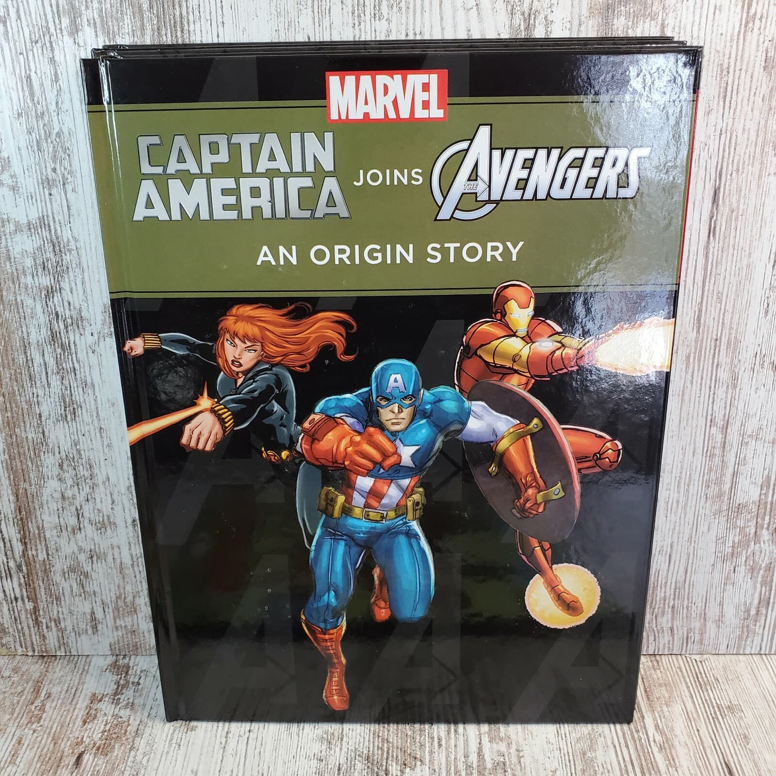Lot of 7 Scholastic Marvel Superhero Books Ant-Man Iron Man Avengers 8.5 x 11.25 - Thumbnail 8