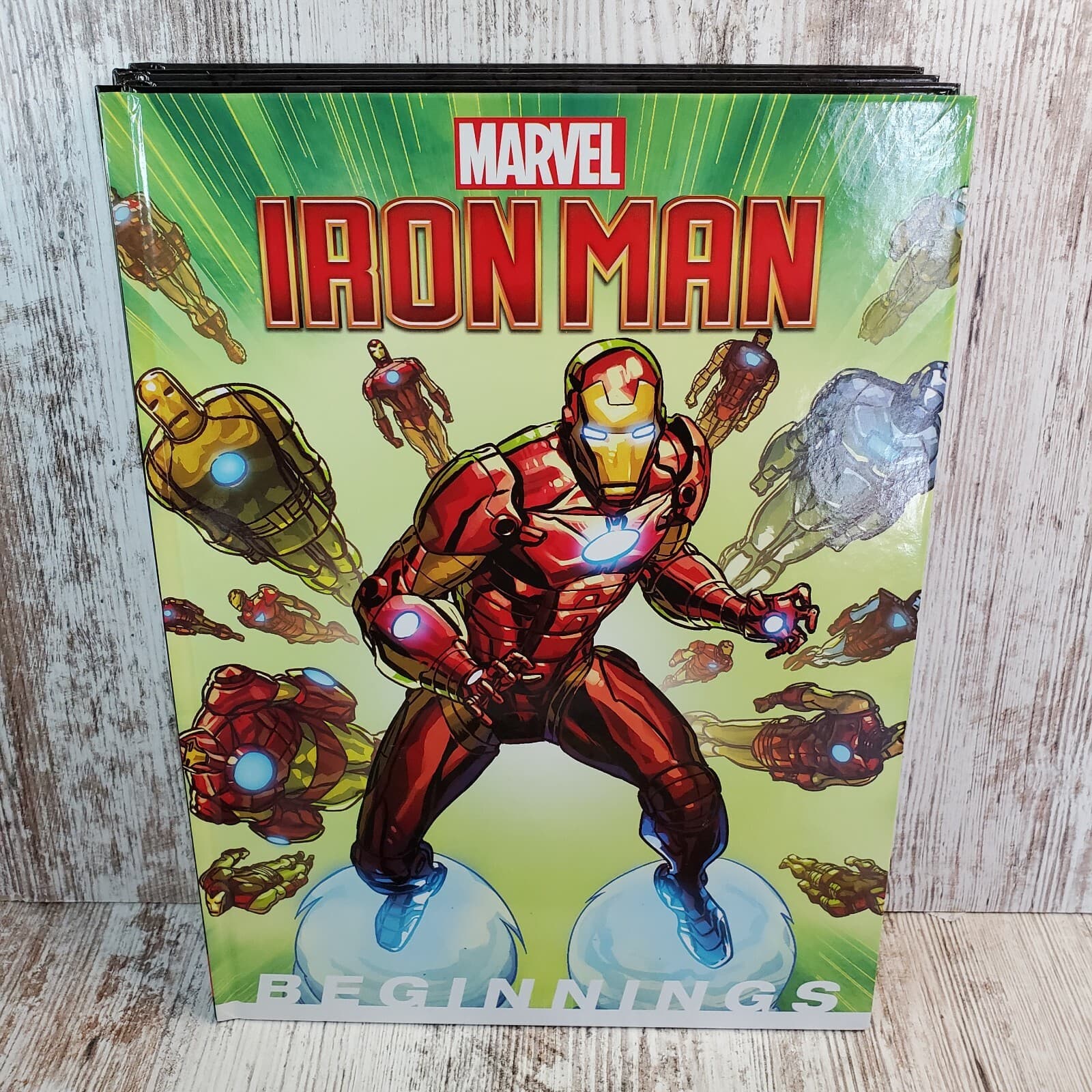 Lot of 7 Scholastic Marvel Superhero Books Ant-Man Iron Man Avengers 8.5 x 11.25 - Thumbnail 9