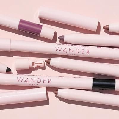 Wander Beauty Skyliner Automatic Gel Eyeliner - Tan Line -Brown with Gold Flecks - Thumbnail 5