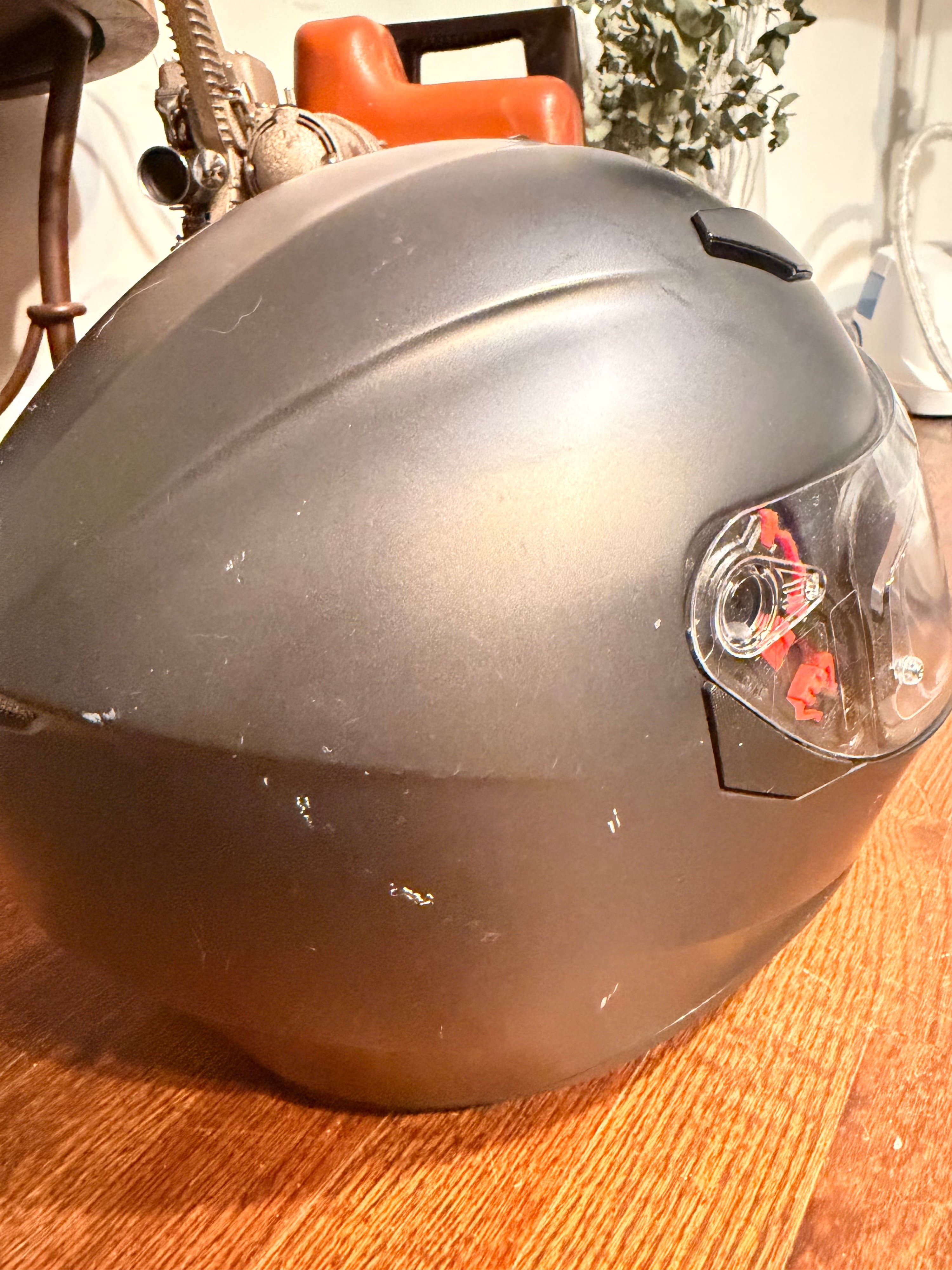 AGV K-3 SV Motorcycle Helmet | Matte Black | Size XS - Thumbnail 5