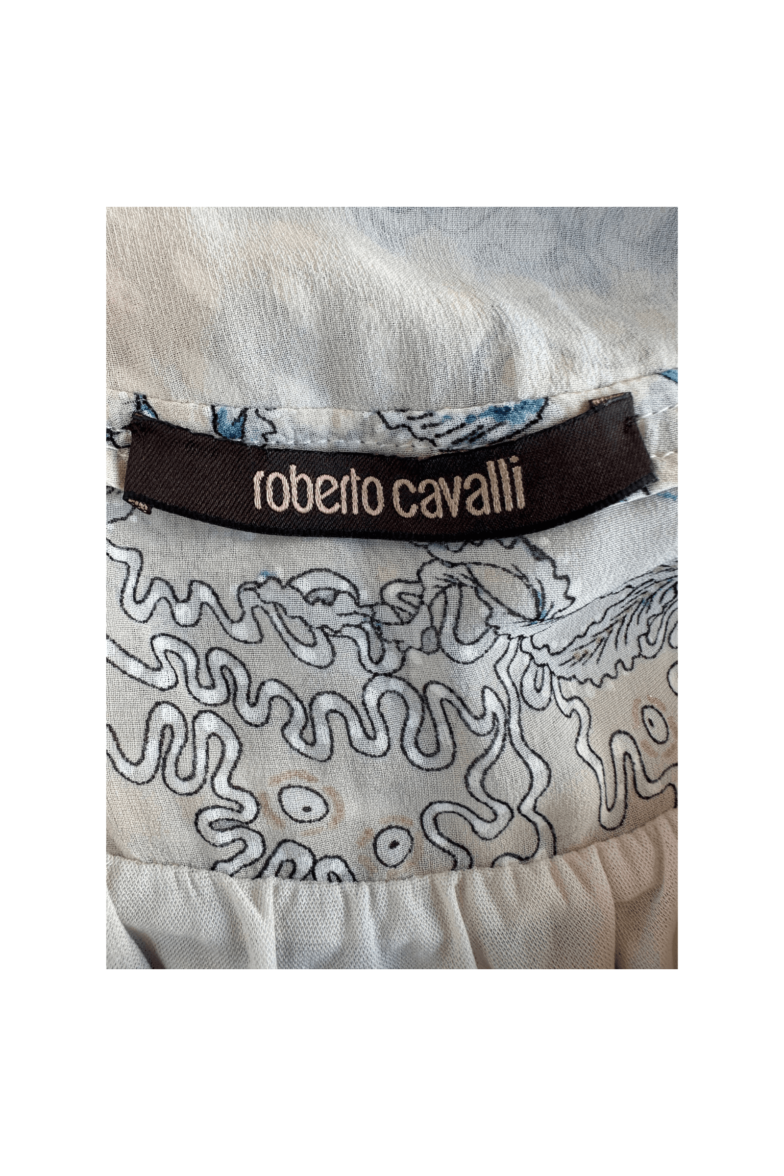Roberto Cavalli Vintage Mini Dress Size IT42 - Thumbnail 3