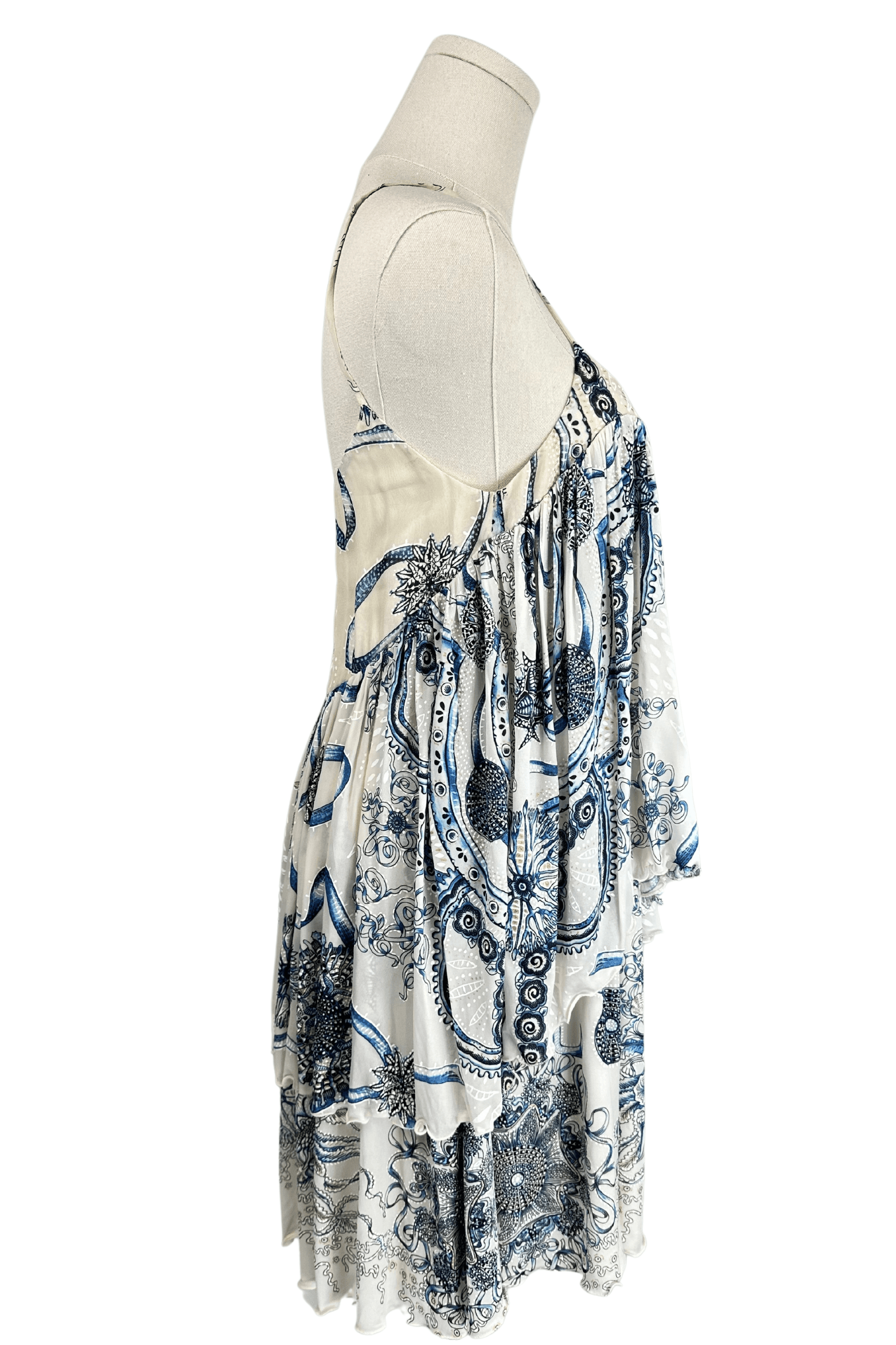 Roberto Cavalli Vintage Mini Dress Size IT42 - Thumbnail 5