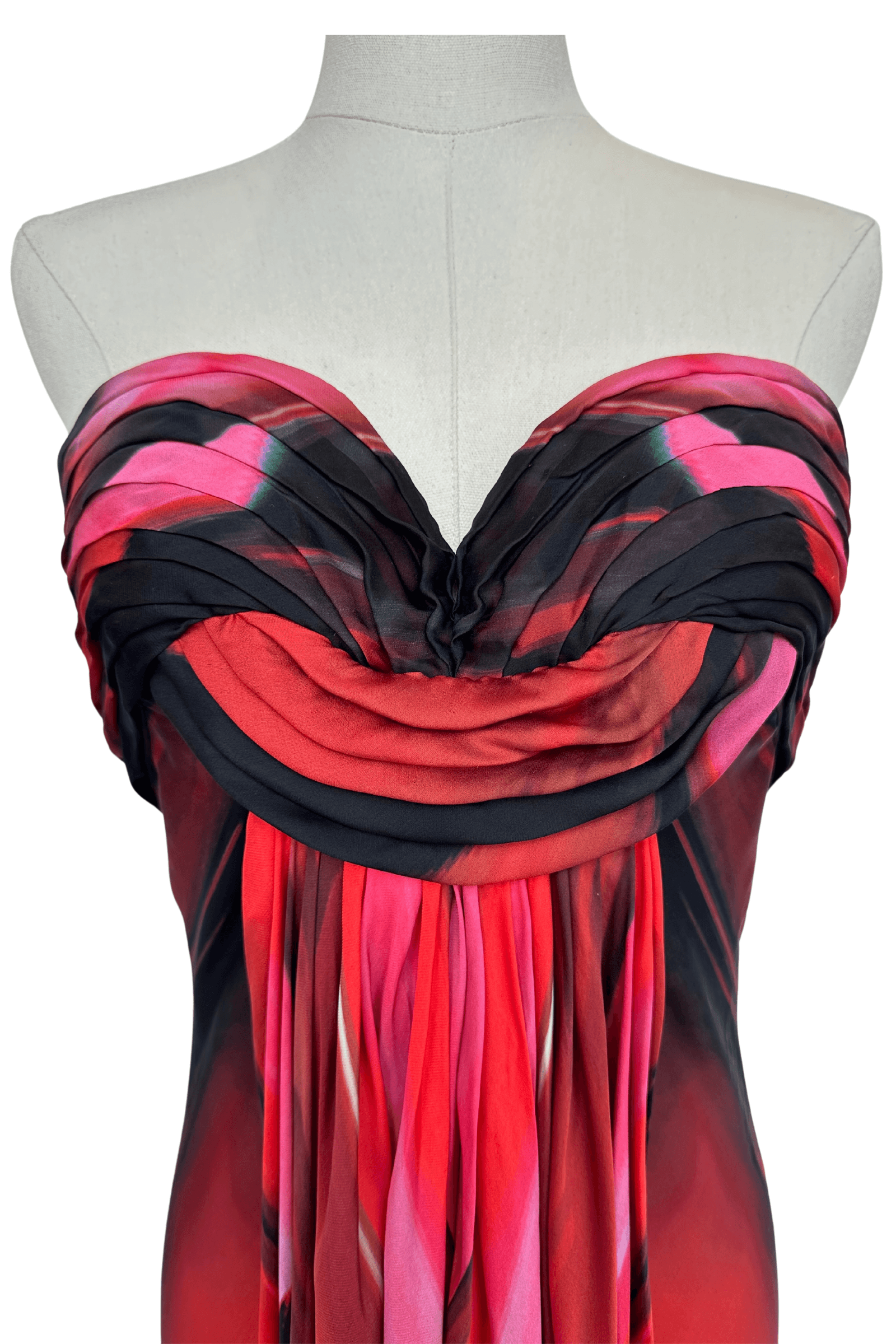 Roberto Cavalli Silk Alice Gown Size IT44 - Thumbnail 6