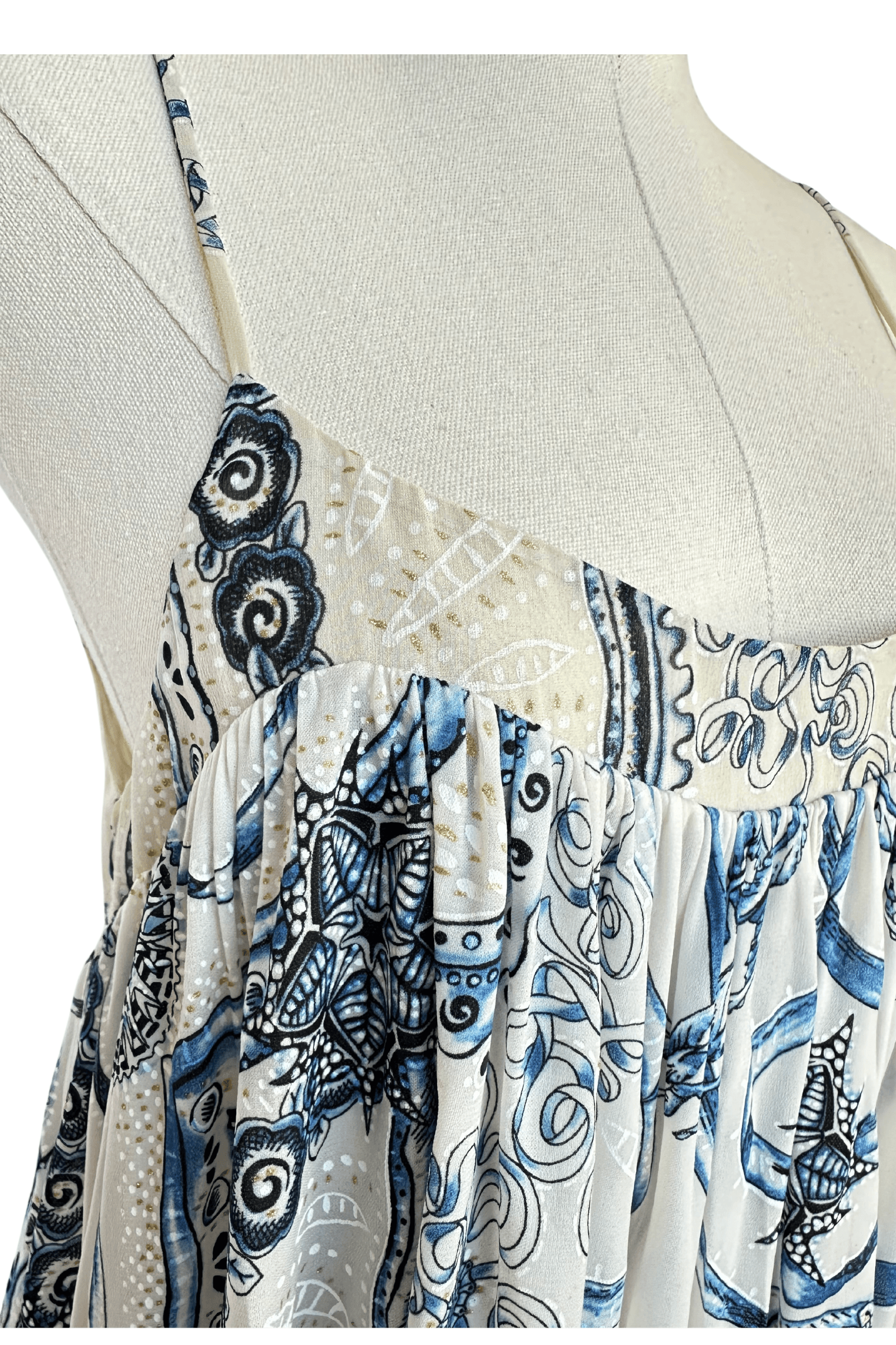 Roberto Cavalli Vintage Mini Dress Size IT42 - Thumbnail 4