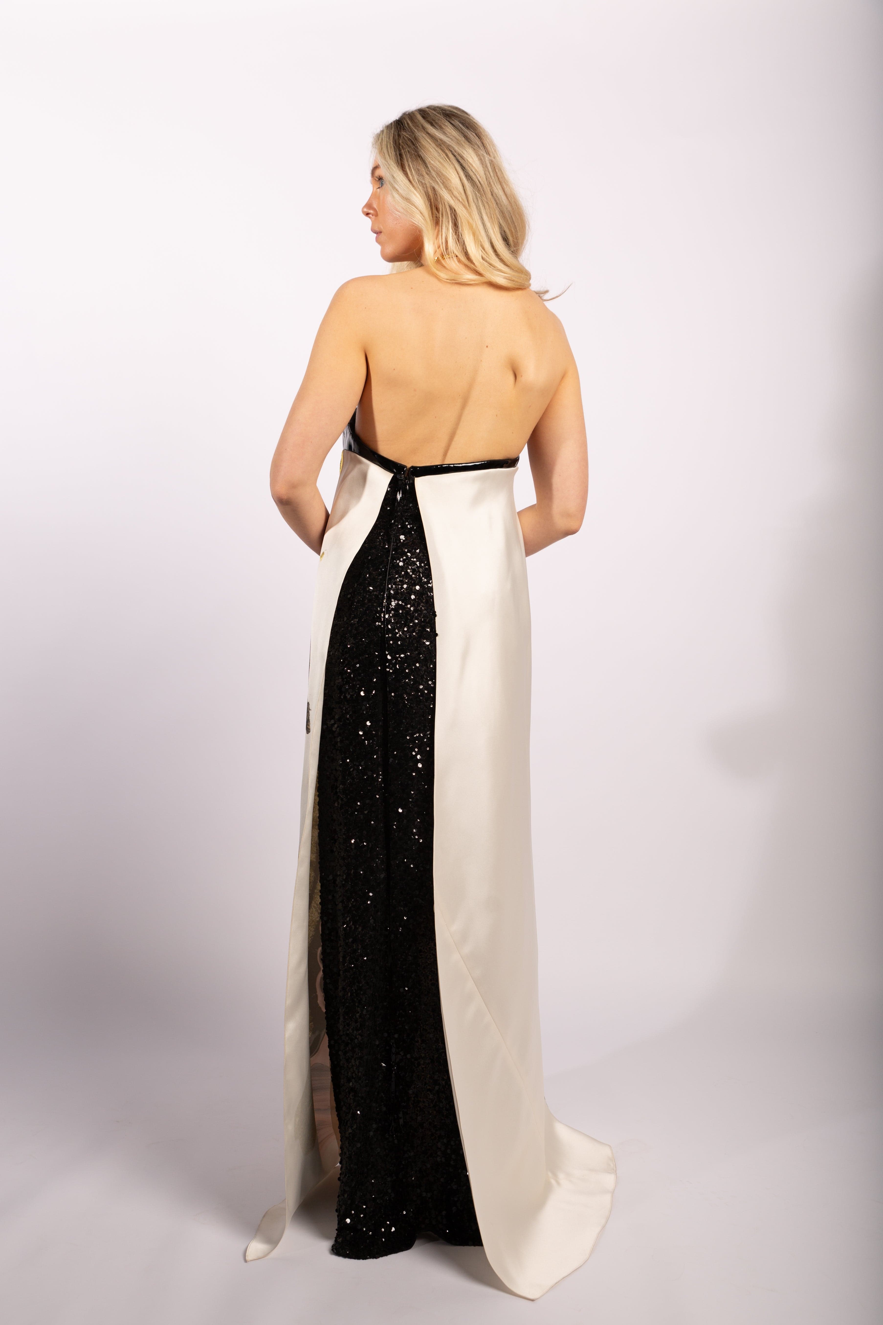 Chado Ralph Rucci 2013 Runway Finale Gown, RARE, Size US 8 - Thumbnail 4