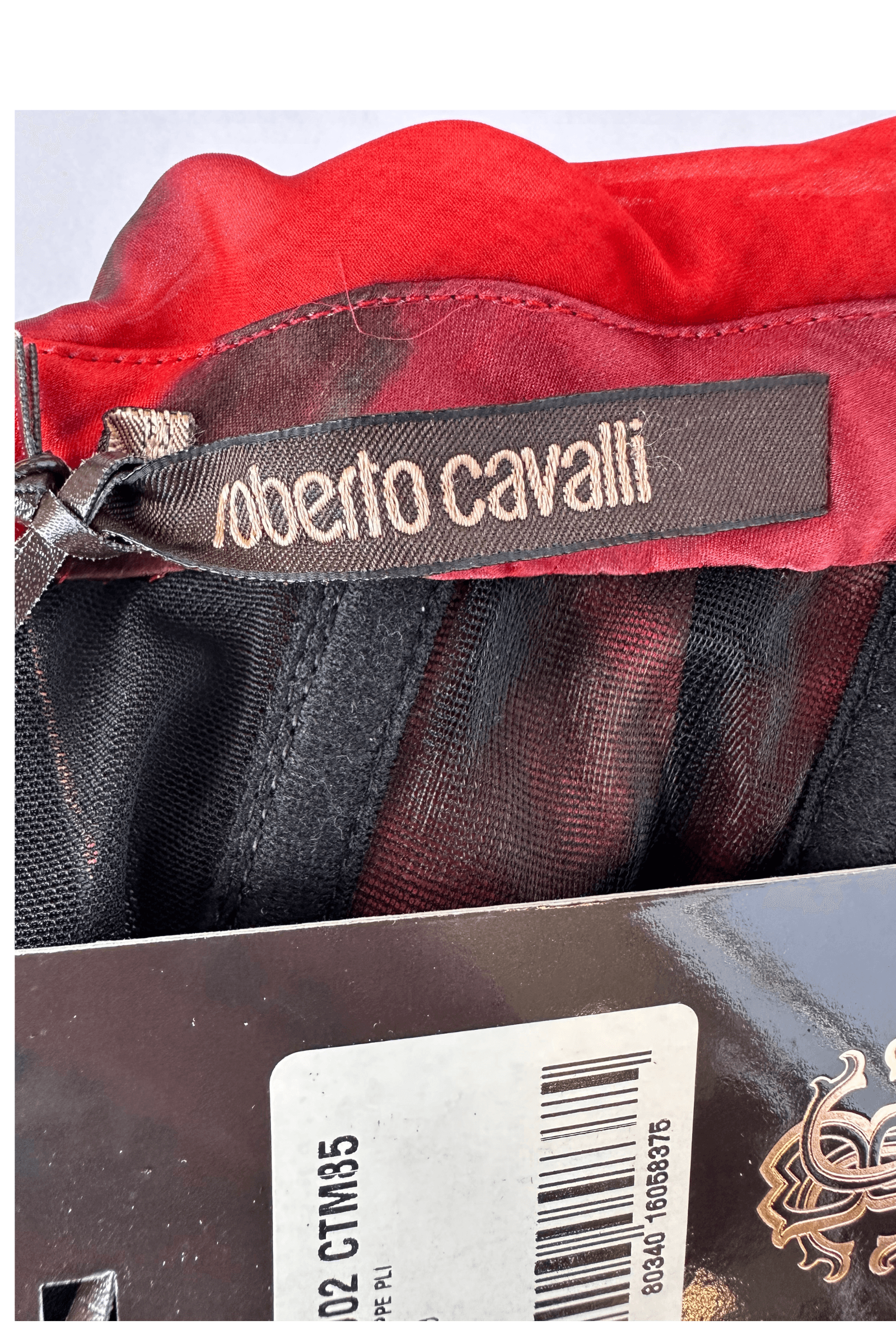 Roberto Cavalli Silk Alice Gown Size IT44 - Thumbnail 8