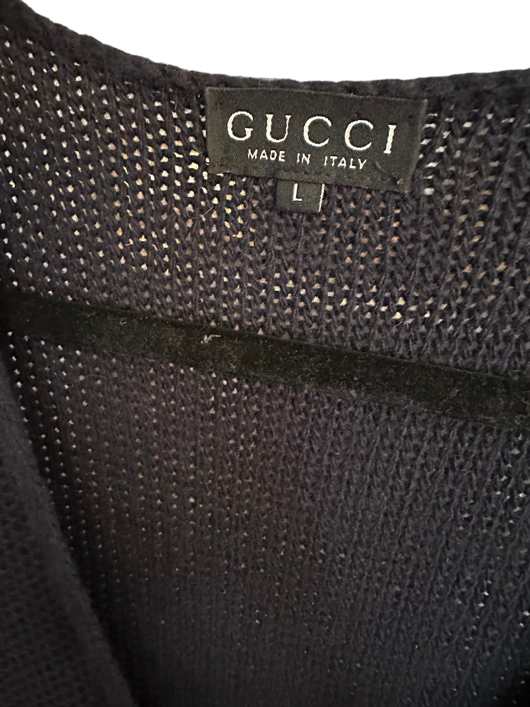 Gucci Tom Ford 1996 cashmere plunge epaulet maxi dress size L fits many - Thumbnail 5