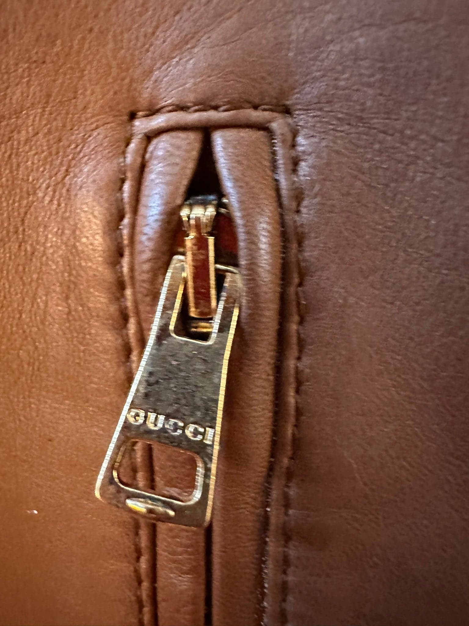 Gucci by Tom Ford runway leather jacket 2000/1 NWT - Thumbnail 3