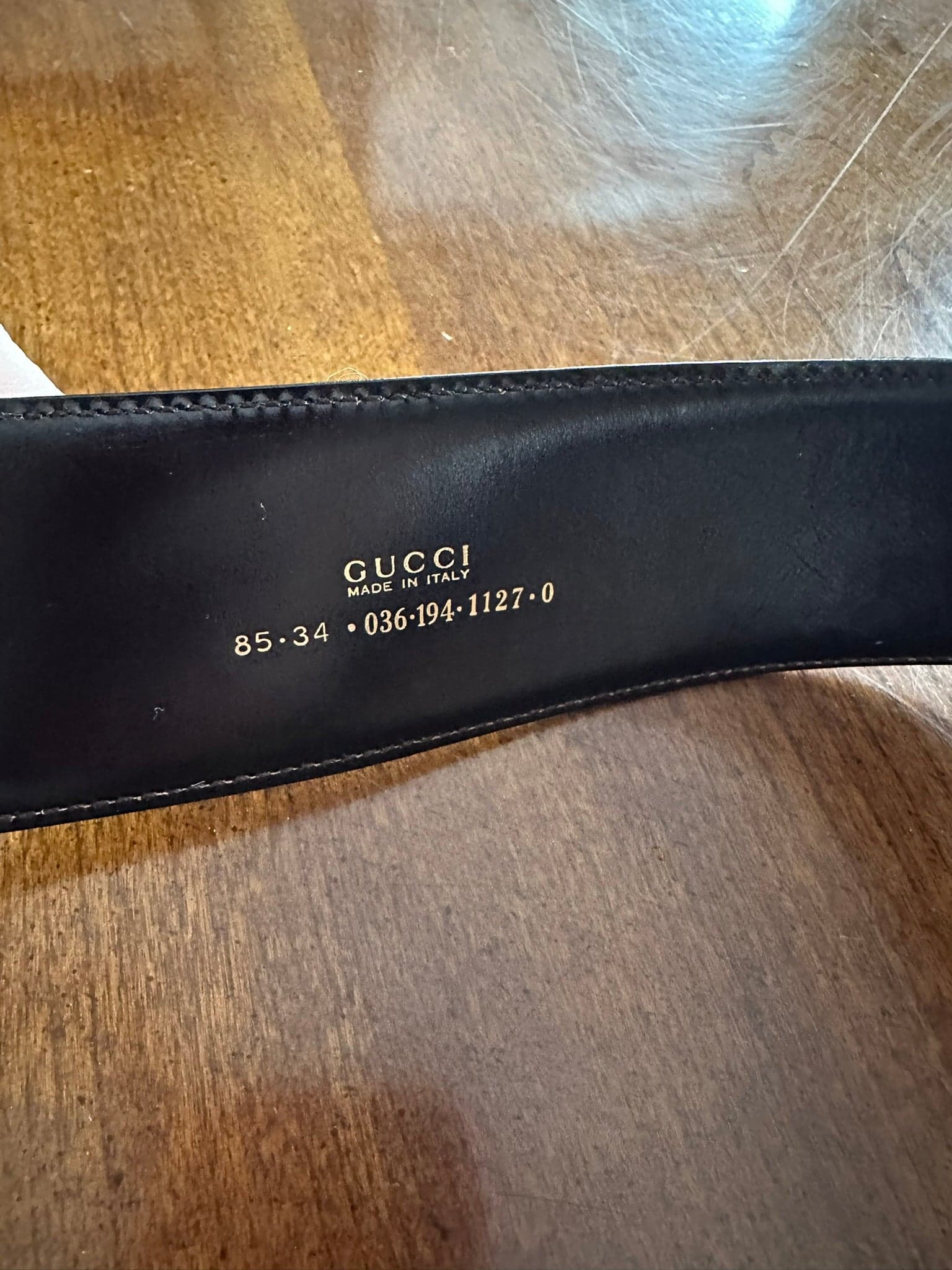 Gucci 1996 x large horsebit pony hair belt Tom Ford - Thumbnail 3