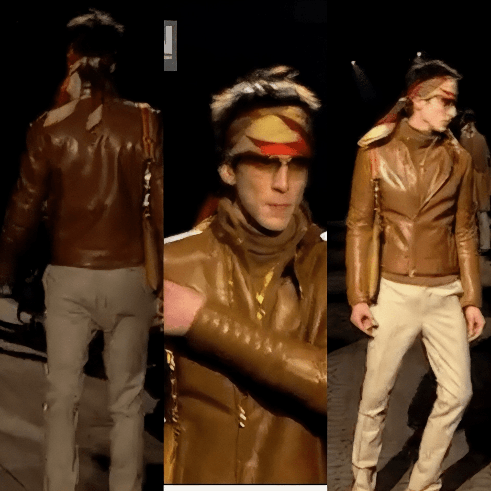Gucci by Tom Ford runway leather jacket 2000/1 NWT - Thumbnail 8