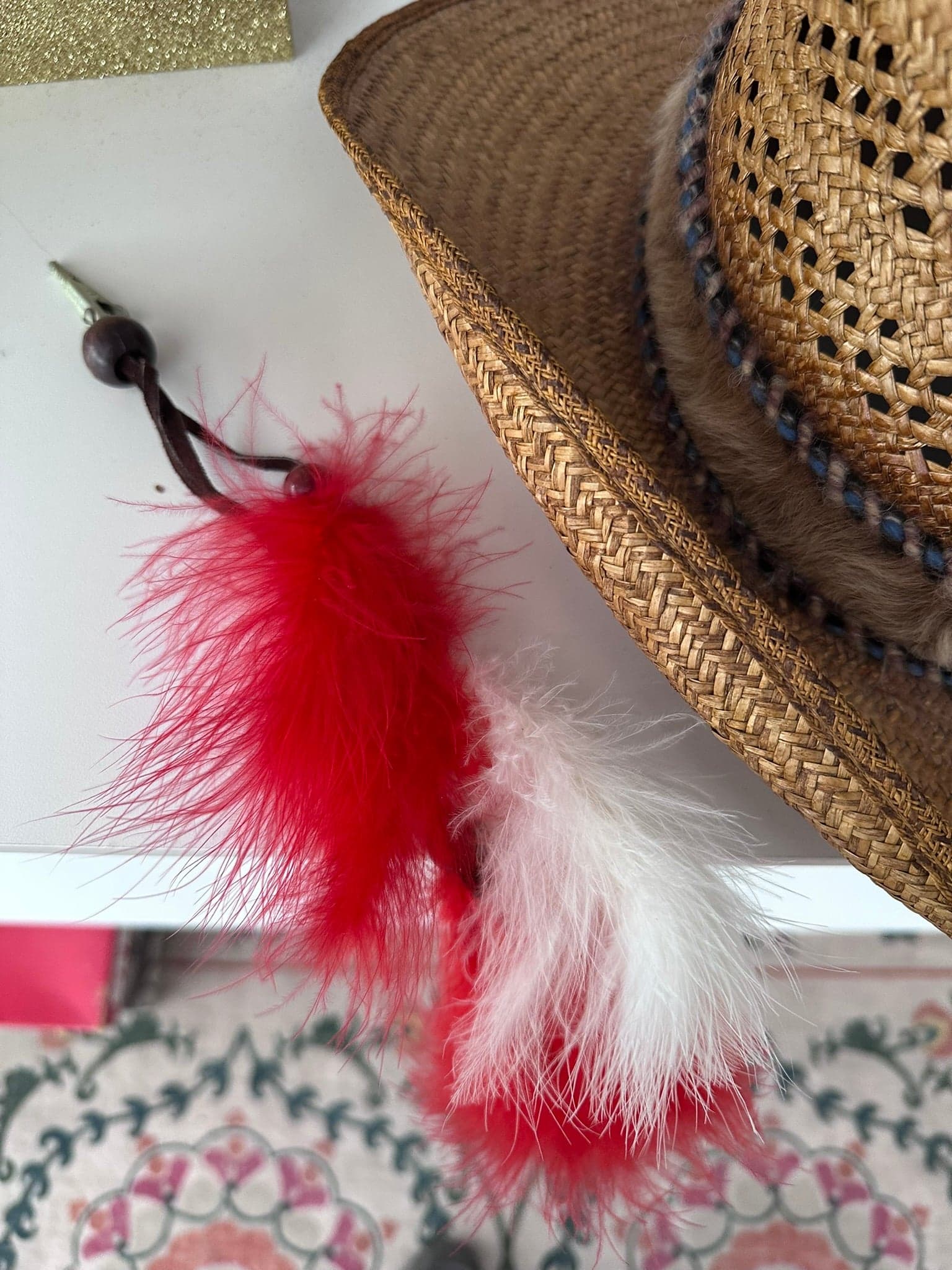 Charlie Tweddle cowboy hat 1970s excellent with feather attachments - Thumbnail 4
