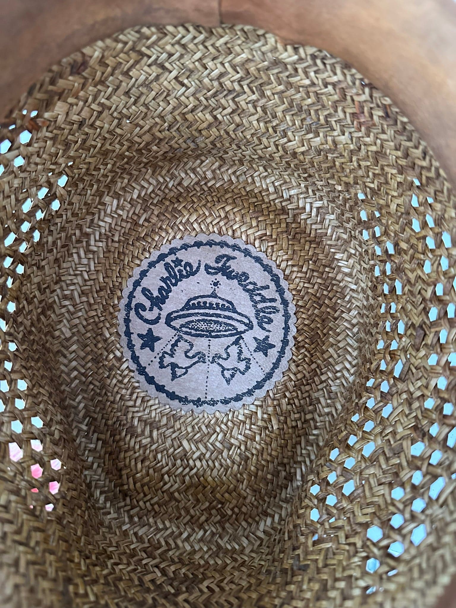 Charlie Tweddle cowboy hat 1970s excellent with feather attachments - Thumbnail 6