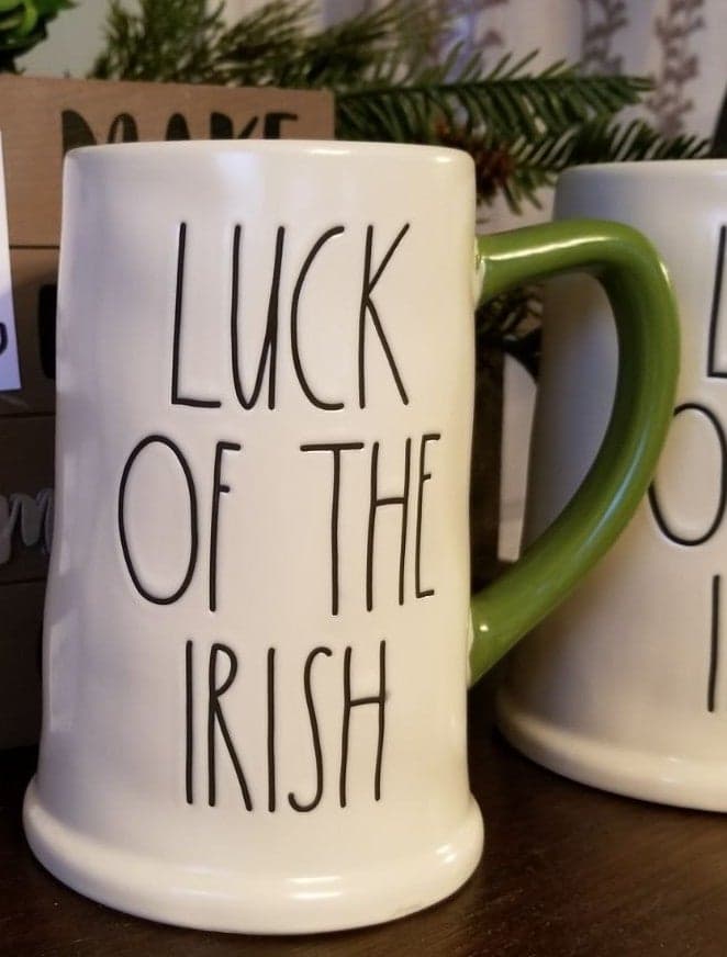 Rae Dunn st patricks day