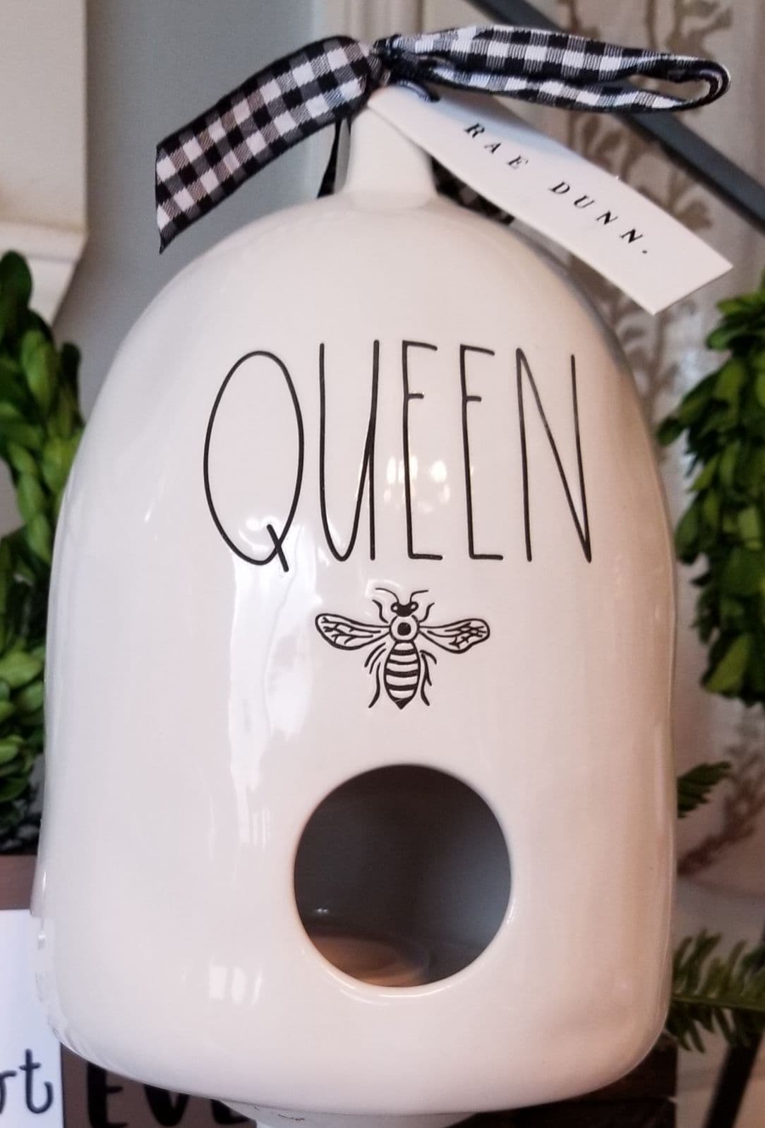 Rae Dunn Queen Bee Birdhouse - Thumbnail 2