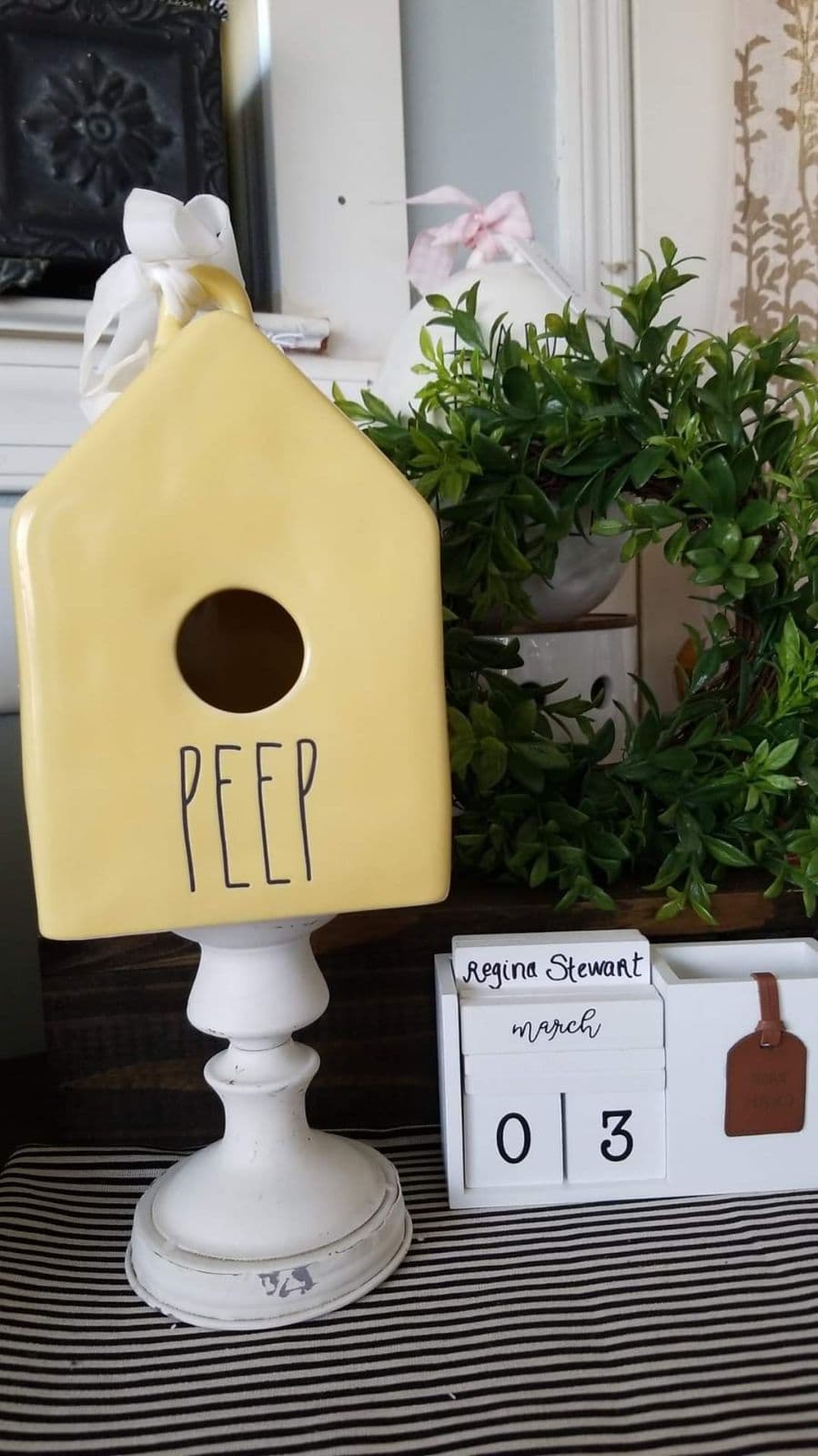 Rae Dunn Peep Birdhouse