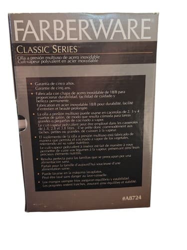 Farberware Classic Series Stainless Steel Multi-Steamer Insert A8724 - New - Thumbnail 6