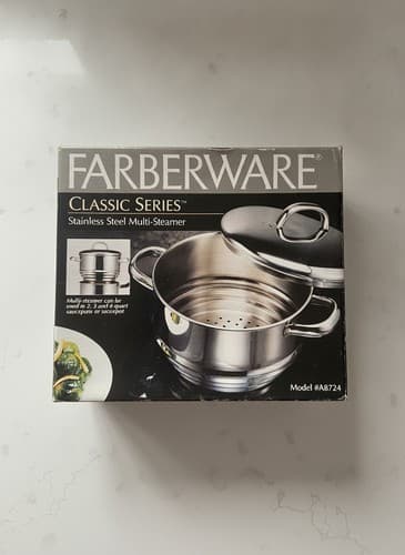 Farberware Classic Series Stainless Steel Multi-Steamer Insert A8724 - New - Thumbnail 2