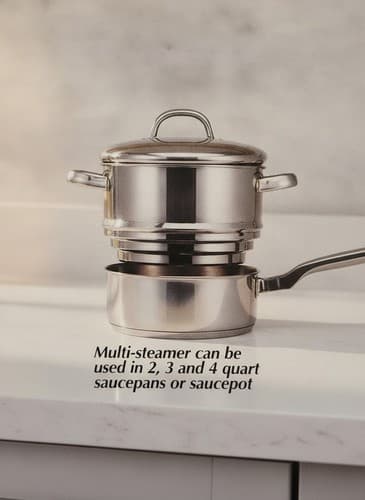Farberware Classic Series Stainless Steel Multi-Steamer Insert A8724 - New - Thumbnail 3