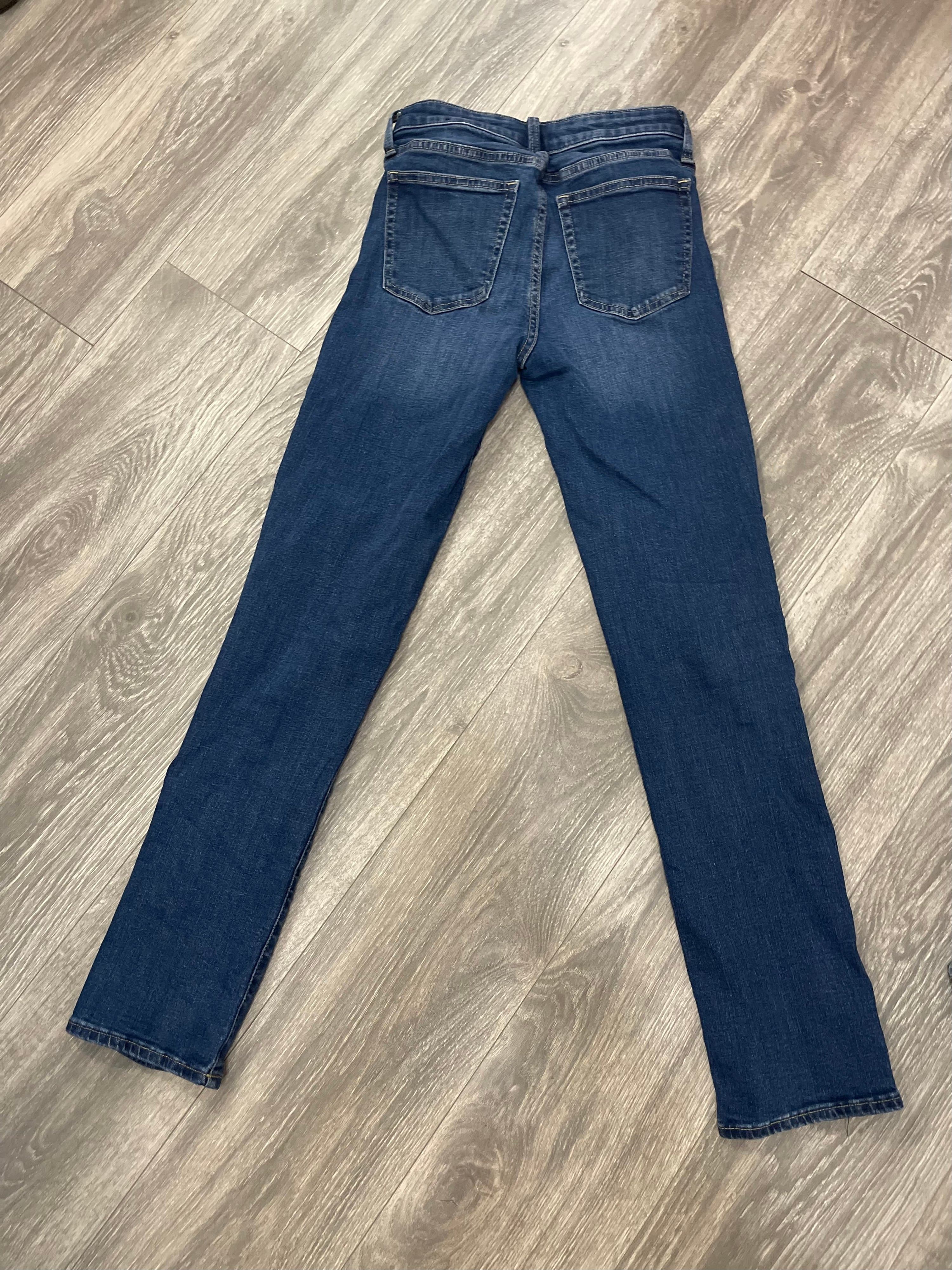 AEO Men's Slim Straight Jeans Dark Wash - Thumbnail 2