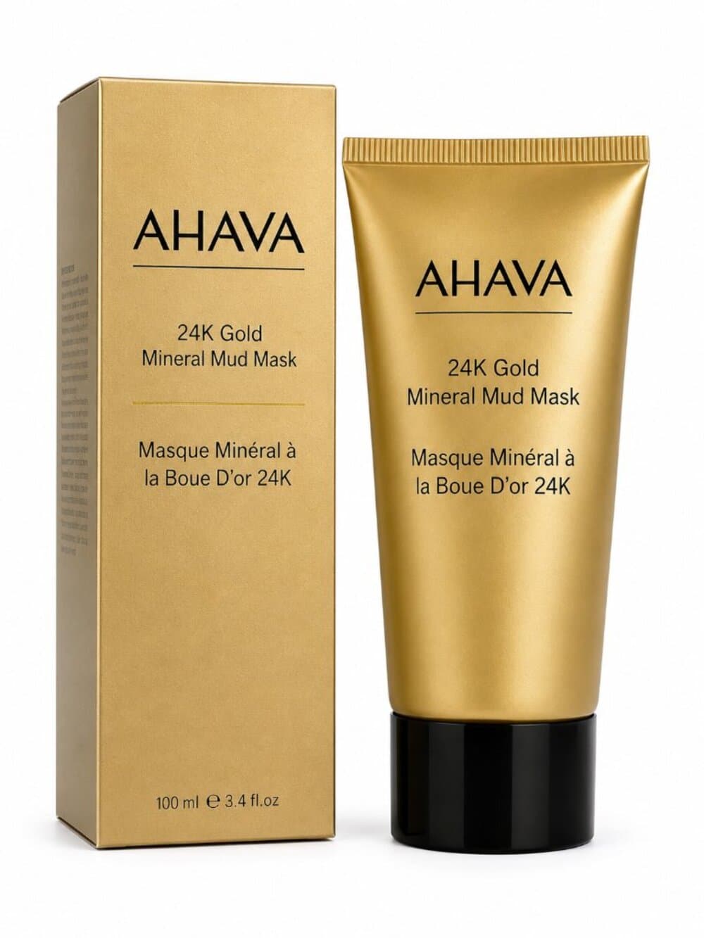 AHAVA 24K Gold Mineral Mud Mask - BNIB