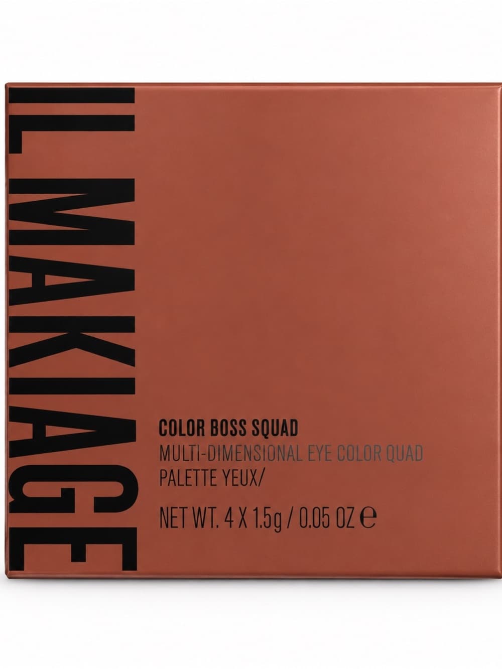 IL MAKIAGE Color Boss Squad Multi-Dimensional Eye Color Quad - BNIB