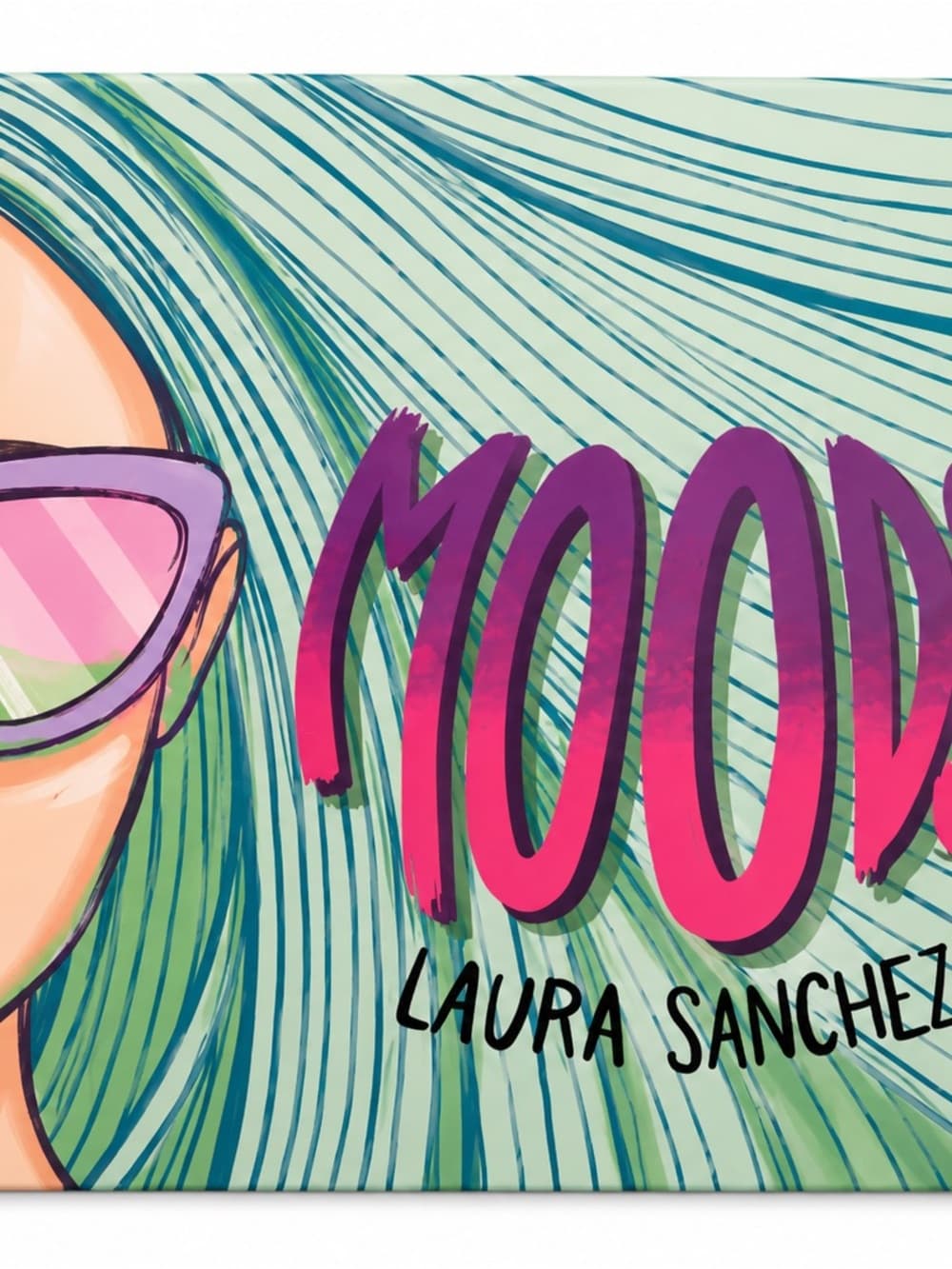 LAURA SANCHEZ Moods Eyeshadow & Highlighter Palette - BNIB